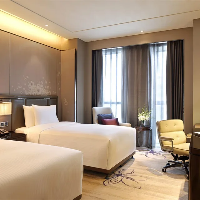 غرفة غراند بسريرين منفصلين، Wanda Realm Guangyuan 1/5