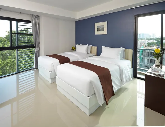غرفة ديلوكس بسريرين منفصلين، Casa Residence Hotel 4/6