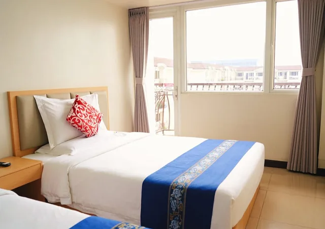 غرفة ديلوكس بسريرين مزدوجين بشرفة، Extremeli Suites 4/10
