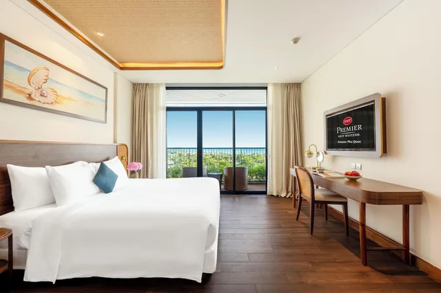 جناح تنفيذي بإطلالة على البحر بـ3 غرف نوم بمنطقة جلوس، Best Western Premier Sonasea Phu Quoc 3/10