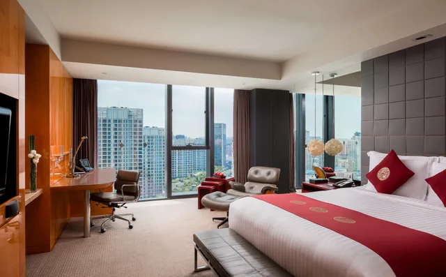 غرفة بريميوم بسرير كينج لذوي الإعاقة، Intercontinental Shanghai Expo Hotel 1/1