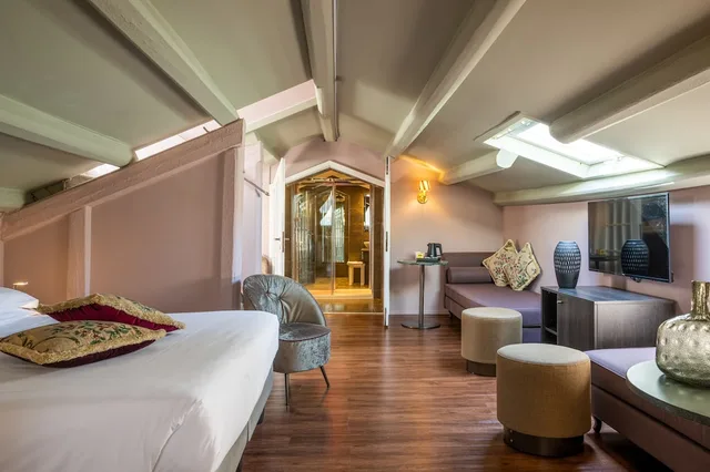 غرفة ديلوكس بسرير مزدوج مع أريكة، Campiello Hotel 4/5