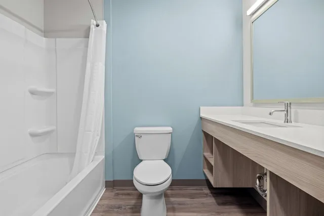جناح بسريرين كوين، WoodSpring Suites Manteca - Stockon South 6/9