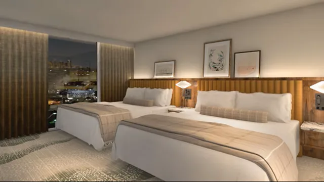 غرفة قياسية بسريرين كينج، Hotel Derek Houston Galleria 2/4