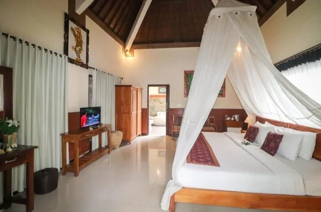 فيلا بسرير كينج، Villa Jj And Spa Ubud 3/10