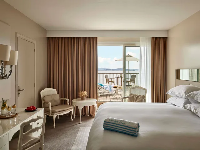 Luxury, King Bed, Panoramic Sea View, Sun Room، Sofitel Golfe D Ajaccio Thalassa Sea And Spa 1/4