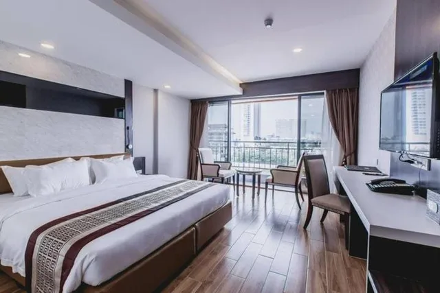 استوديو بسرير كينج، Golden Jomtien Beach Hotel 2/10