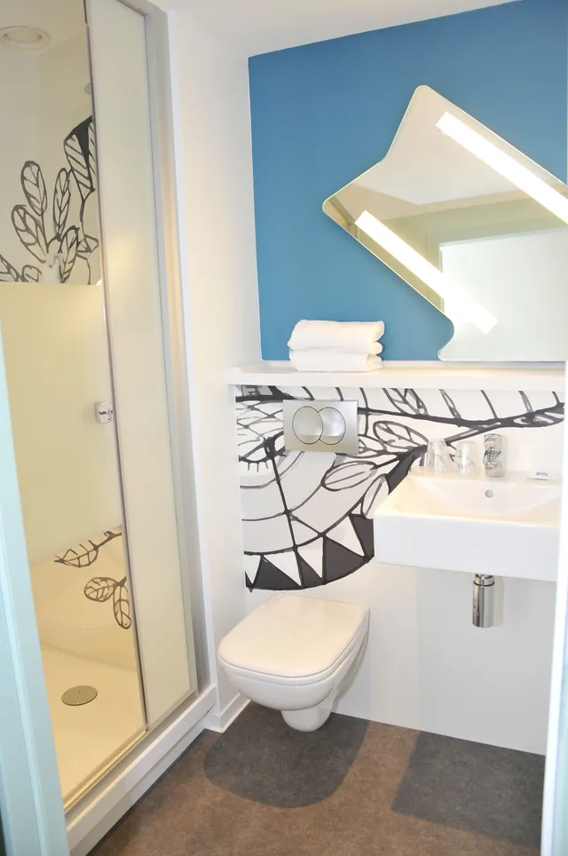 Room, Triple, Double and Bunk Bed, Ibis Budget Clermont Ferrand Sud Aubiere 9/9