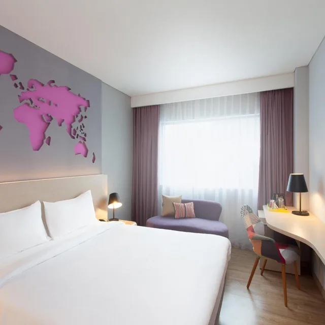 غرفة ديلوكس بسرير فردي، Ibis Styles Jakarta Airport 1/7