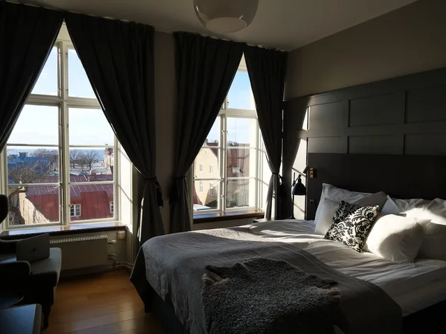 غرفة ديلوكس بسرير كوين، Clarion Hotel Wisby 4/4