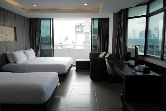 Ocean, Triple, 1 Double and 1 Single Bed، Hermann Hotel Pattaya 4/9