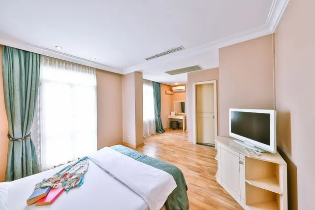 غرفة ديلوكس بسرير مزدوج بإطلالة على البحر، Buyukada Princess Hotel 2/5