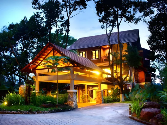 غرفة شهر العسل بسرير كينج بإطلالة على الحديقة، Sentosa Villa 1/1