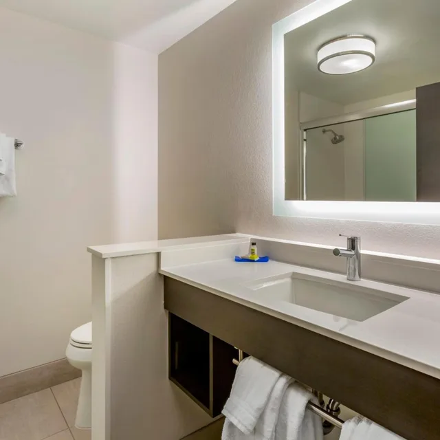 غرفة ديلوكس بسرير كينج لذوي الإعاقة، Holiday Inn Express Suites Phoenix Dwtn State Capitol 9/10