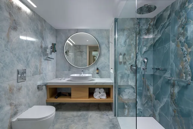 غرفة سوبيريور بسريرين منفصلين بإطلالة على البحر، Rodos Palladium Leisure and Wellness 4/4