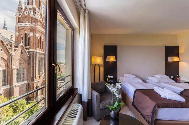 غرفة تنفيذية بسرير مزدوج أو سريرين منفصلين، Lions Garden Hotel 8/10