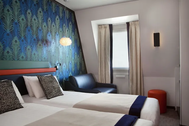 غرفة كلاسيكية بسريرين منفصلين، Hotel Yllen Eiffel 1/5