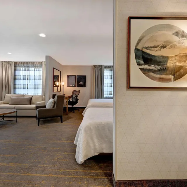 جناح جونيور بسريرين كوين مع أريكة، Hilton Garden Inn Boise/Eagle 2/5