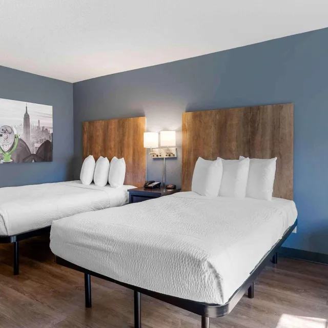 جناح بسريرين مزدوجين بغرفة نوم واحدة، Extended Stay America San Jose - Edenvale - South 2/7