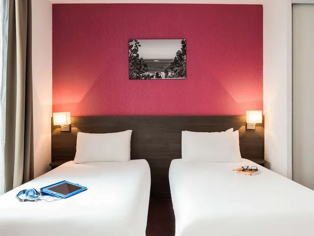 شقة بسريرين منفصلين بغرفة نوم واحدة مع أريكة، Adagio Access Marseille Saint Charles 1/5
