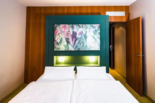 غرفة كومفورت بسرير مزدوج، Hotel Der Blaue Reiter 3/5