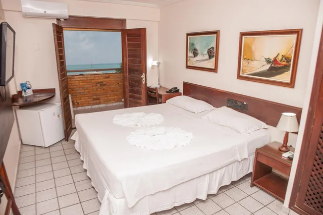 غرفة ديلوكس بسرير مزدوج أو سريرين منفصلين، Pizzato Praia Hotel 1/8