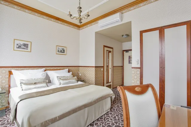 غرفة قياسية بسرير مزدوج، Chateau St Havel Wellness Hotel 4/10