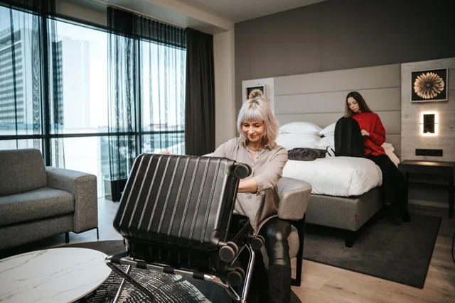 غرفة ديلوكس بسرير مزدوج، Tallink City Hotel 4/7