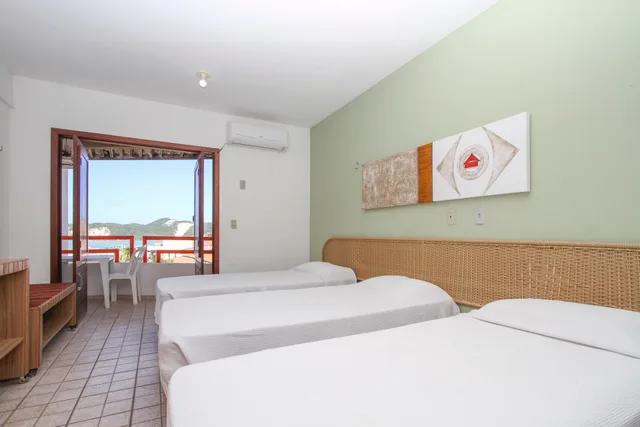 شقة سوبيريور بإطلالة على البحر، Marambaia Apart Hotel 2/8
