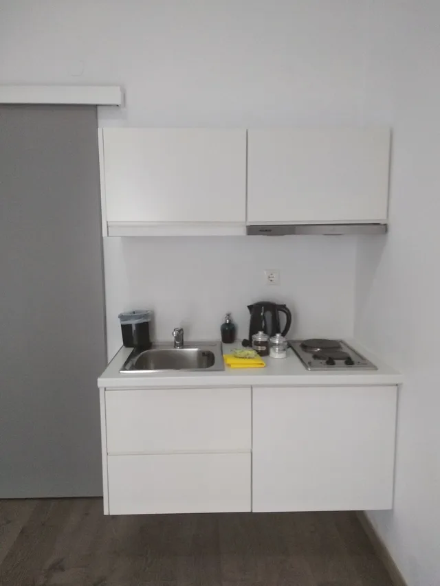 شقة بسرير كينج وسرير فردي بإطلالة على البحر بغرفة نوم واحدة، Aestas Apts 9/10