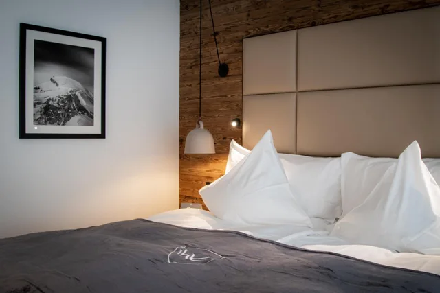 غرفة ديلوكس بسرير مزدوج، Walliserhof Grand Hotel and Spa 5/9