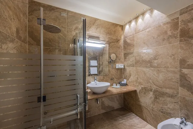 غرفة كلاسيكية بسريرين منفصلين بشرفة، Hotel Garda 8/8