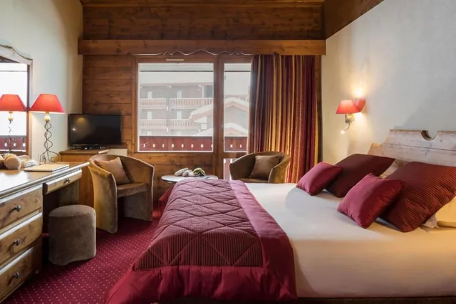بنتهاوس بسريرين كينج بـ4 غرف نوم، Hotel Mont Vallon Meribel 5/10