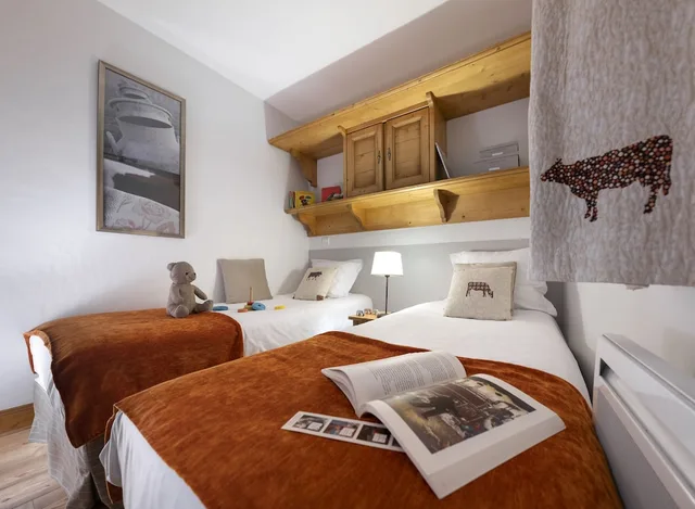 1 Bedroom, Apartment, Twin Beds, Alcove، PREMIUM RESIDENCE LES FERMES DU SOLEIL 1/4