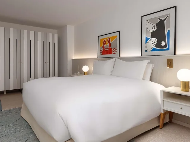جناح بريستيج بسرير كينج بإطلالة على الحديقة بشرفة، SOFITEL AGADIR THALASSA SEA AND SPA 1/2