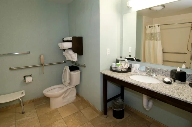 غرفة بسرير كينج لذوي الإعاقة، Hampton Inn Pampa 2/2