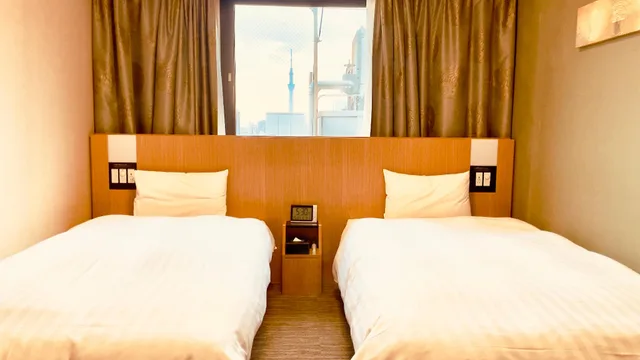 Room Assigned on Arrival, Twin Beds, Dormy Inn Premium Tokyo Kodenmacho 1/1