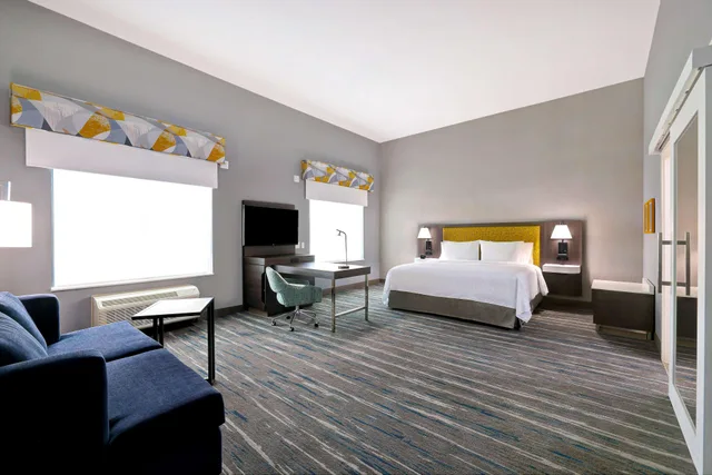 جناح استوديو بسرير كينج لذوي الإعاقة، Hampton Inn and Suites Houston East Beltway 8 1/1