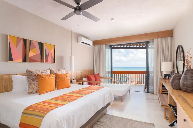 Room, King Bed, Ocean Front, Sofa، Alea Tulum 1/8