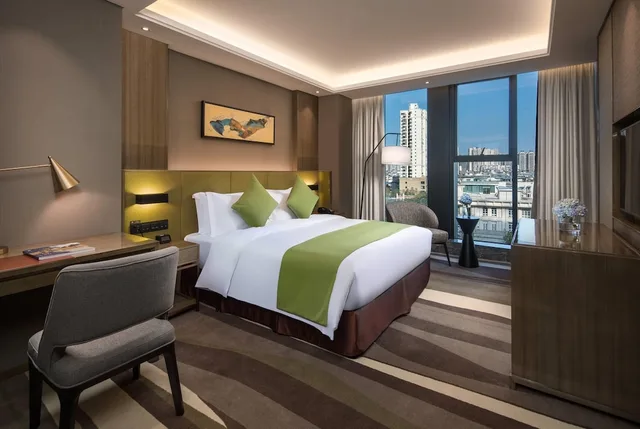 غرفة سوبيريور بسرير كينج، Ramada by Wyndham Leshan 9/10