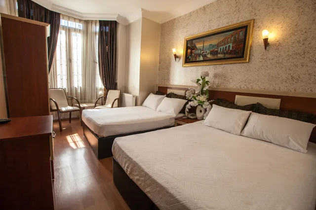 غرفة عائلية بسريرين مزدوجين، Grand Hotel Palmiye 2/10