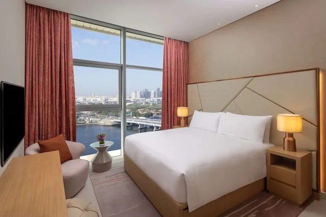 شقة بسريرين منفصلين وسريرين كينج بـ3 غرف نوم، Hilton Dubai Creek Hotel & Residences 2/10