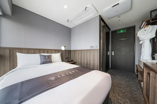 غرفة اقتصادية بسرير مزدوج، Layers Hotel Hadan 2/7
