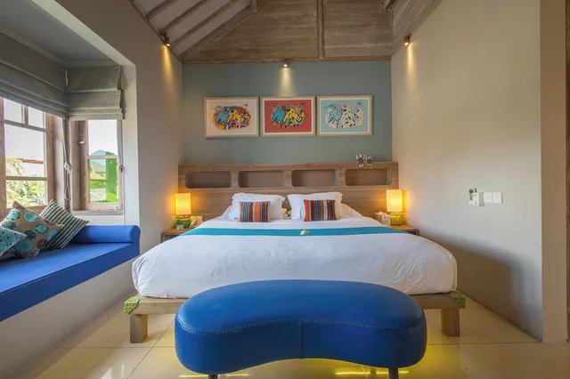 فيلا فاخرة بسرير كينج وسريرين منفصلين بإطلالة على الحديقة بغرفتي نوم بمسبح خاص، Villa Sky Li By Nagisa Bali 3/10