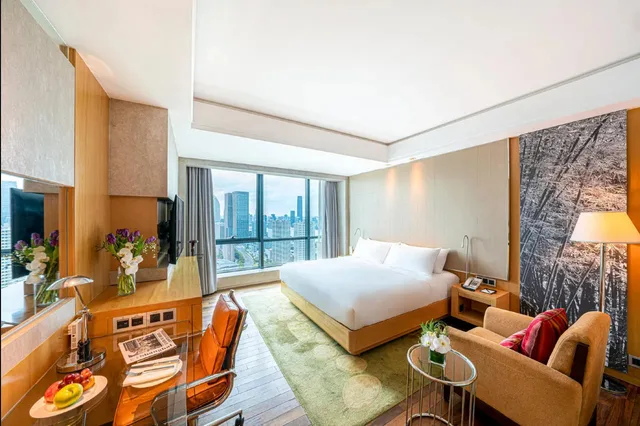 غرفة تنفيذية بسرير مزدوج، The Eton Hotel Shanghai 1/3