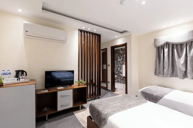 غرفة قياسية بسريرين منفصلين، Pyramids Yard Hotel 2/4