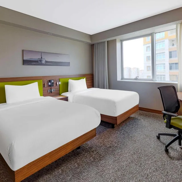 غرفة بسرير فردي، Hampton By Hilton Istanbul Kayasehir 3/8
