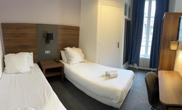 غرفة سوبيريور بسريرين منفصلين، Hotel Moderne 1/3