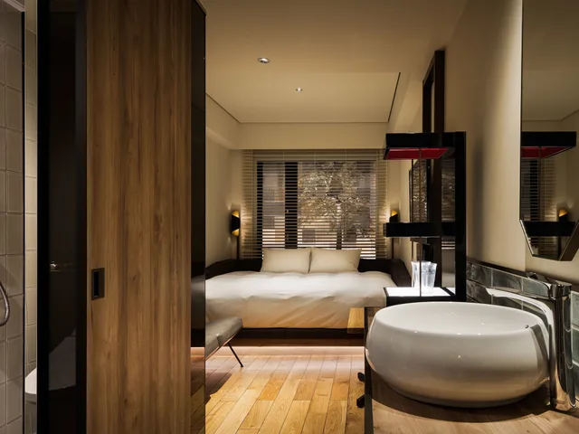 غرفة بريميير بسرير كينج، Kyoto Granbell Hotel 2/2