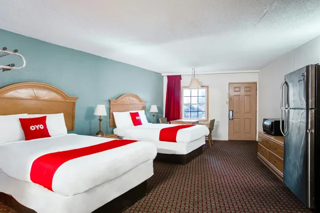 غرفة بسريرين فرديين، OYO Hotel Bald Knob near Searcy AR 5/10